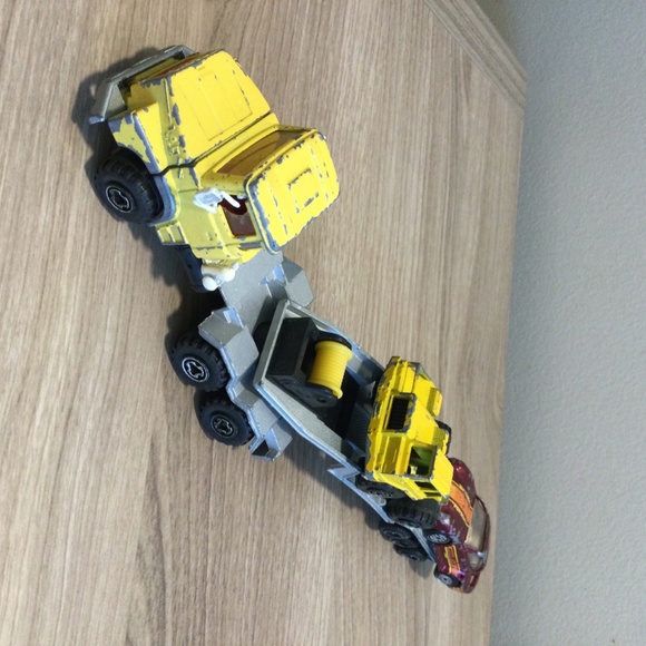 MAJORETTE VTG 80s Truck W/Trailer Made In France - Picture 3 of 14